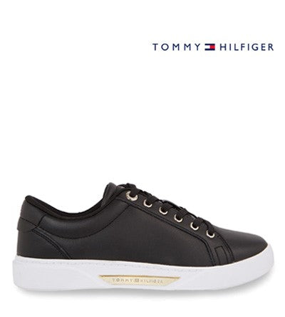 TOMMY HILFIGER COURT SNEAKER GOLD Tommy Hilfiger