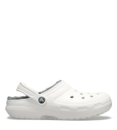 CROC'S CLASSIC LINED WHITE GREY B Crocs