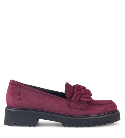 GAB KNOT LOAFER AUBERGINE Gabor Shoes