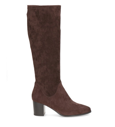 CAPRICE 25503 BROWN STRETCH KNEE BOOT Caprice
