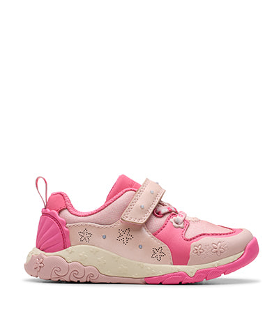 CLARKS TIDAL SHELL T PINK F FIT Clarks