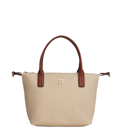 HILFIGER POPETTE MINI TOTE TAUPE Hilliards