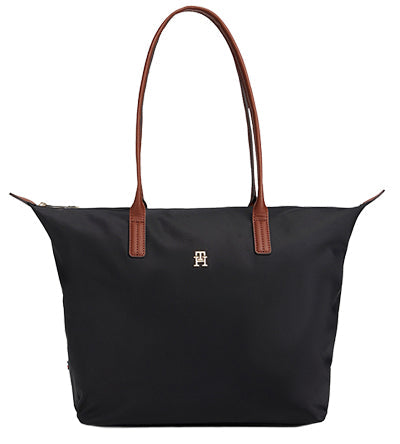 HILFIGER POPETTE TOTE BLACK Tommy Hilfiger