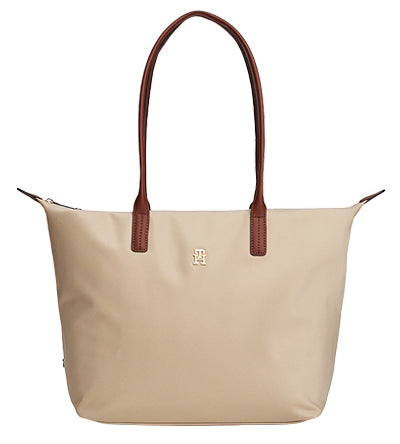 HILFIGER POPETTE TOTE TAUPE Tommy Hilfiger