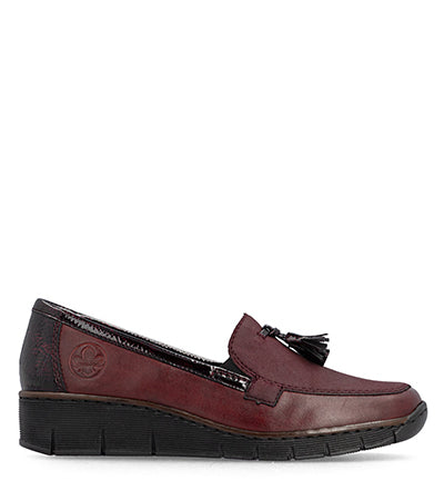 RIEKER TOSSLE RED Rieker Shoes