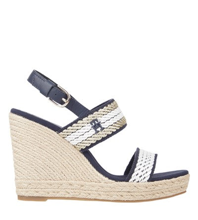 TOMMY HILFIGER GOLDEN WEBBING WEDGE Tommy Hilfiger