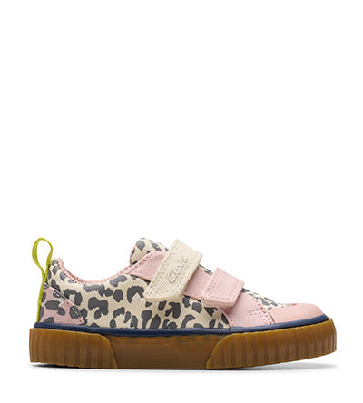 CLARKS FOXING VIBE K ECRU G FIT Clarks