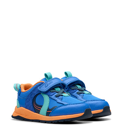 CLARKS SELVA HERO T BLUE F FIT Clarks