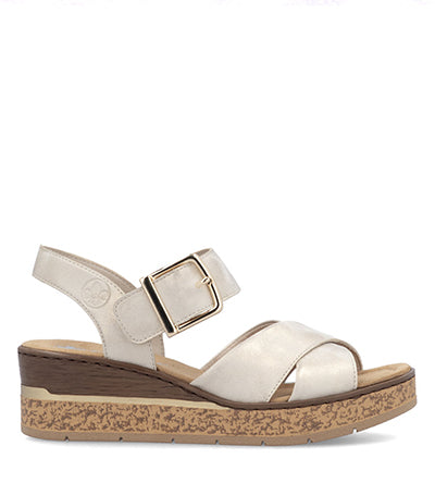 RIEKER REESE 63795 GOLD Rieker Shoes