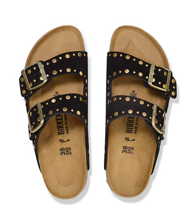 BIRKENSTOCK ARIZONA RIVET SUEDE LEATHER Birkenstock