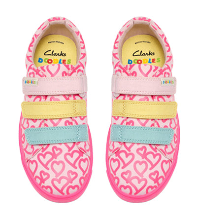 CLARKS CITY LANE K PINK F FIT Clarks