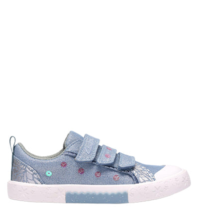 CLARKS FOXING TRIM K DENIM F FIT Clarks