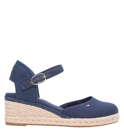 TOMMY HILFIGER MID WEDGE ESPADRILLE CLOSED TOE Tommy Hilfiger
