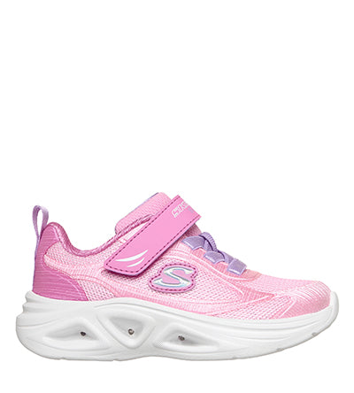 SKECHERS INFANT SOLA GLOW PINK LIGHTS Skechers